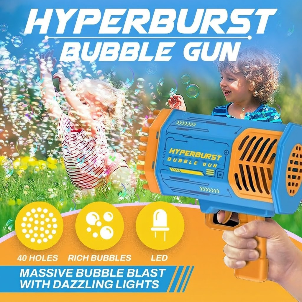 HyperBurst Bubble Gun