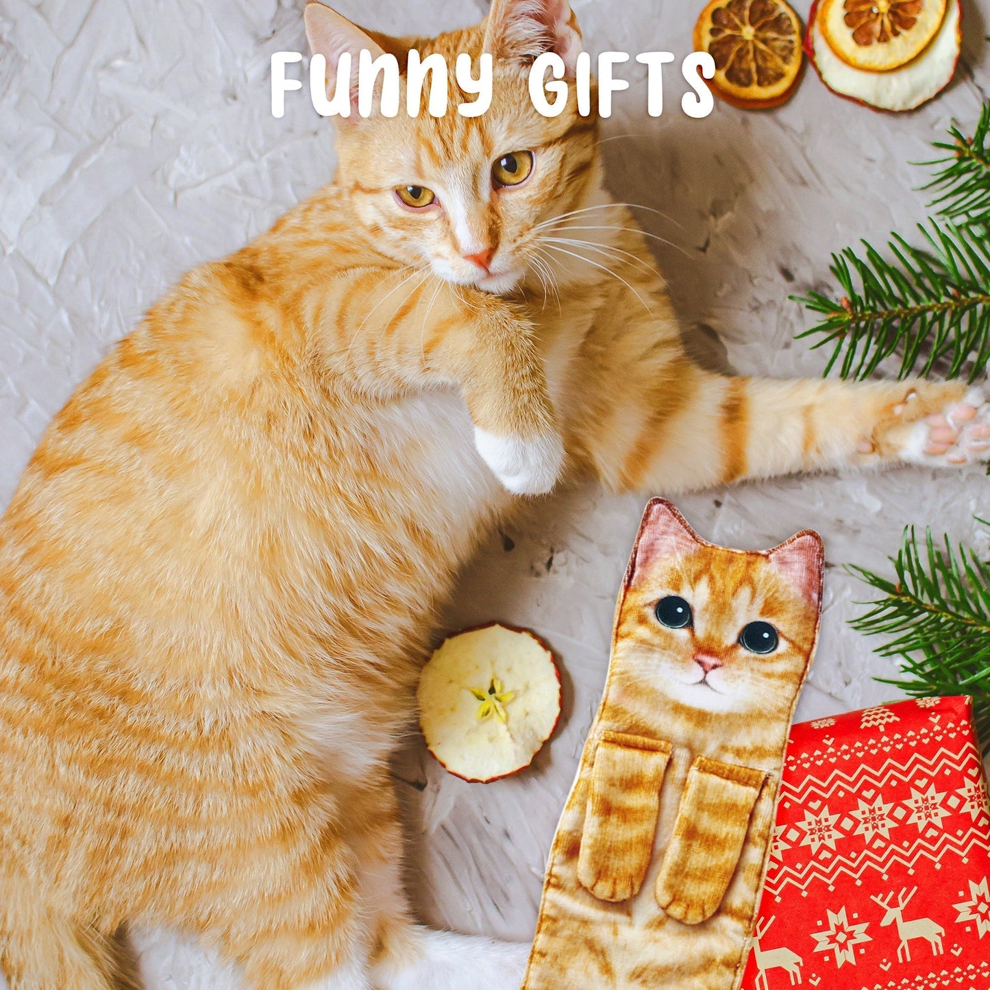 😺Funny Cat Hand Towels