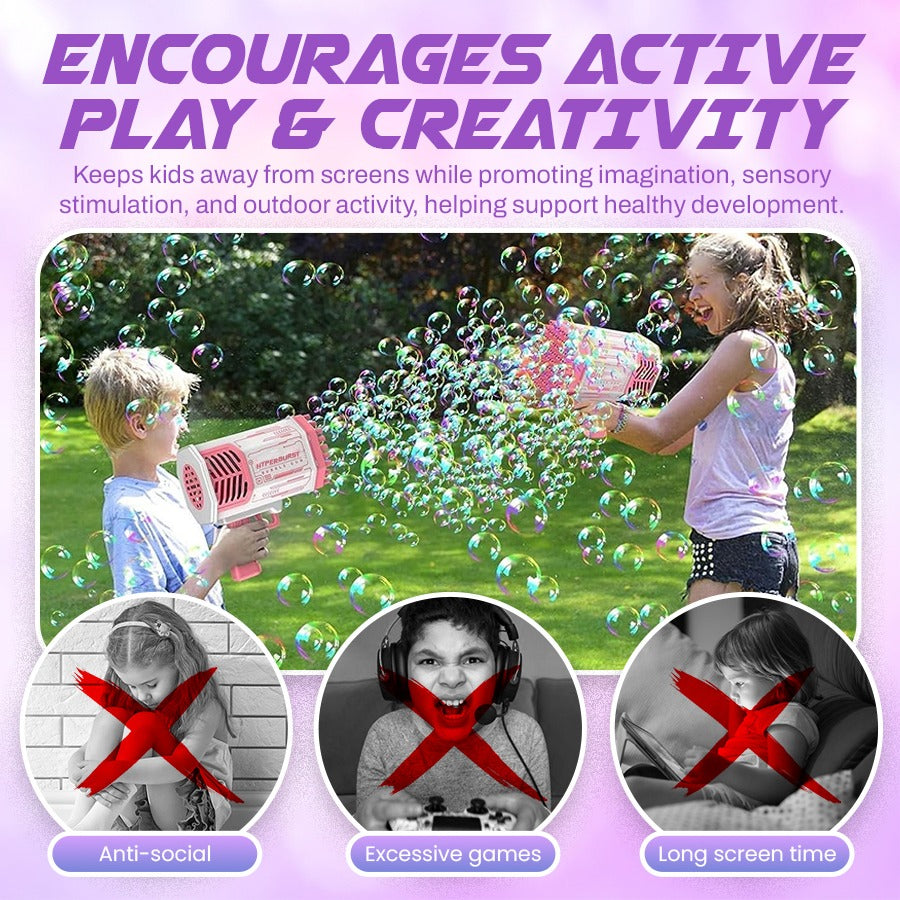 HyperBurst Bubble Gun